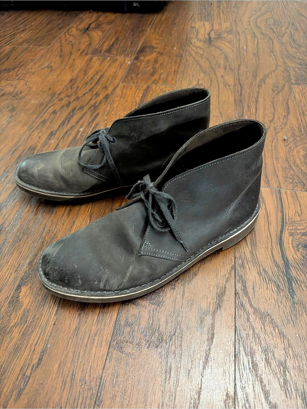 Clarks Desert Boot Chukka Boots Black US 10
